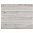 Light Grey Glazed Ceramic Wood Tile 150 x 800mm HMF815756