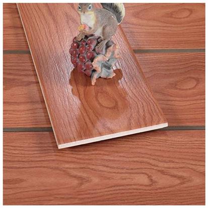 Brown Glazed Ceramic Wood Tile 150 x 800mm HMF815755