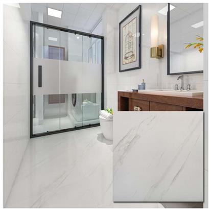 White Polished Ceramic Floor Tile 600 x 600mm HYH6019