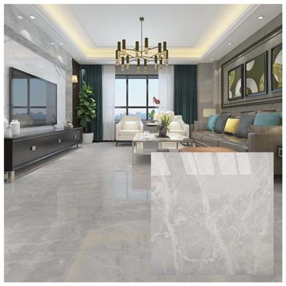 Brown Polished Ceramic Floor Tile 600 x 600mm HYH6041