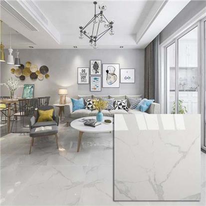 White Polished Porcelain Floor Tile 600 x 600mm HYH6260PA