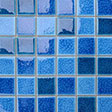 Blue Polished Ceramic Tile 300 x 300mm MD032T