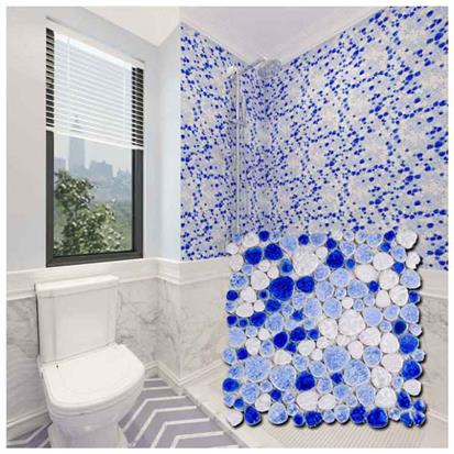 Blue Polished Ceramic Tile 300 x 300mm TM1008