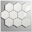 White Polished Ceramic Wall Tile 300 x 300mm YPDLJ1208