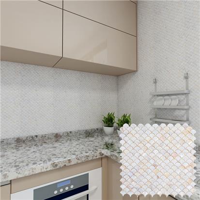 White Polished Ceramic Tile 300 x 300mm YQ1073