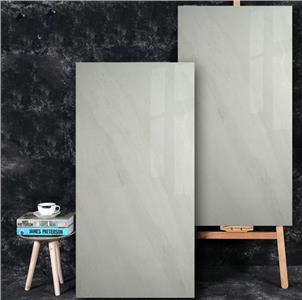 Grey Glazed Ceramic Tile Customized Size HB12023B