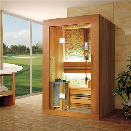 HS-SR1239C Personal wood steam red cedar sauna room  HS-SR1239C