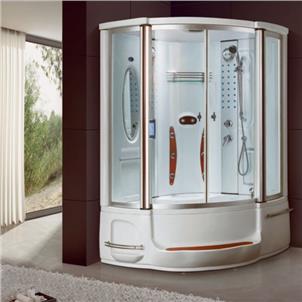 Modern Indoor Bath Digital Control Prefab Steam Massage Shower Rooms  HS-SR2242