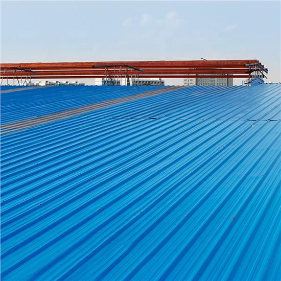 Blue Insulated Sandwich Exterior Cornice Panels Blue Roofing Shingles Roof Tile Pvc Roofing Sheets Plastic Customized Size ASAS-13