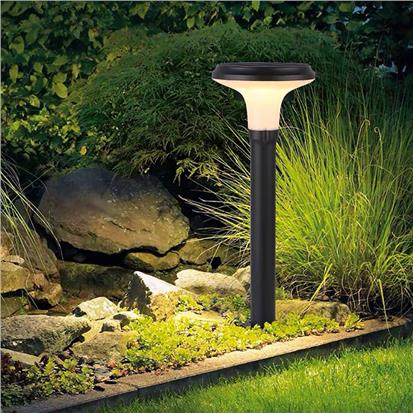 Solar powered garden black landscape path light  HS-ZC-CPD4104