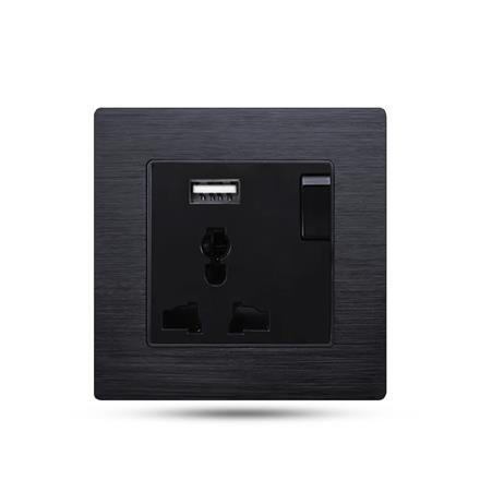 international universal multi-functional uk plug multi usb switch socket  F71-039