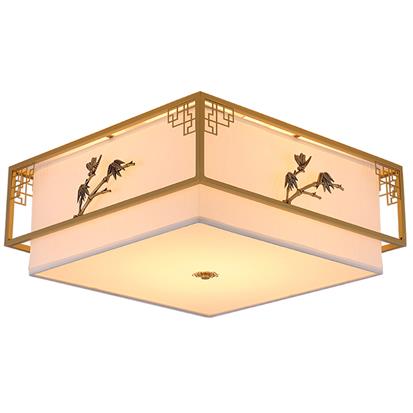 Hanse Embossed and Swallows Square Ceiling Light  HMY007-3