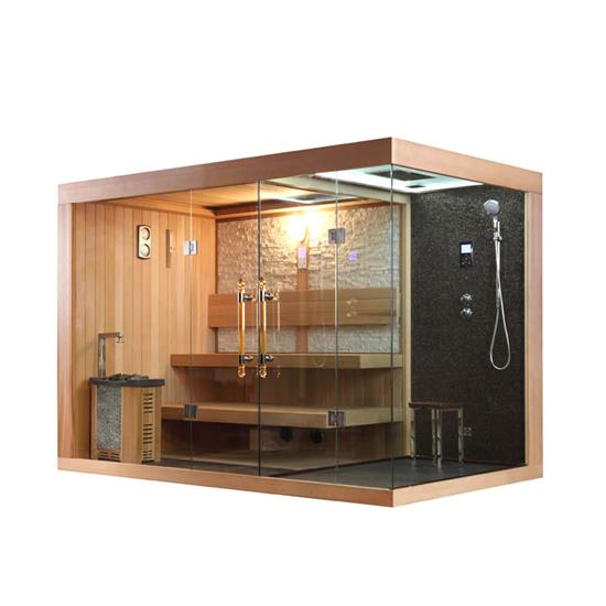 HS-SR1388 modern combined room steam shower cabin sauna  HS-SR138808