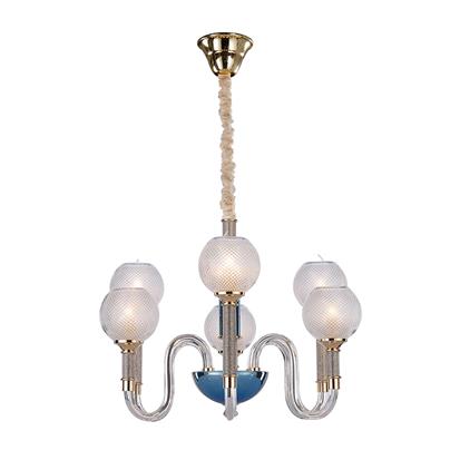 Hanse Modern Blue Led Crystal Chandelier  HS21262-2