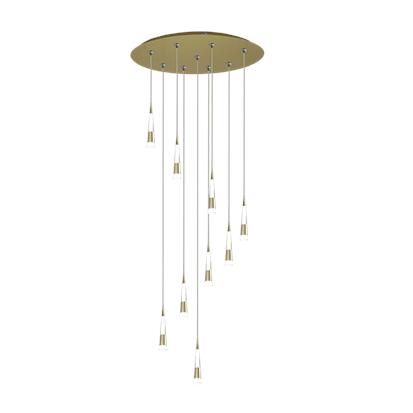 Hanse Nordic Minimalist Metal Round Circular Pendant Light  FD-GY0689-3big