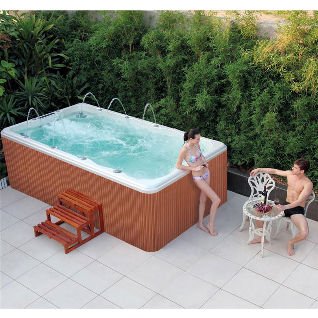 High Quality Garden Acrylic Whirlpool Mini Swimming Pool  HS-A9101