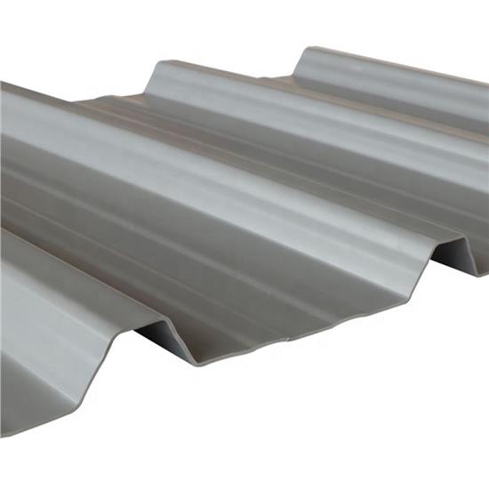 Grey Pvc Versatile In Kenya House Long Span Roof Materials Thermoplastic Color Coated Roofing Sheet Customized Size PVC-1-5