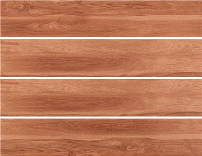 Brown Glazed Ceramic Wood Tile 150 x 800mm HMF815757