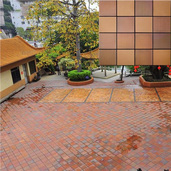 Brown 200X200 300X300 270X170mm Non-Slip Courtyard Path Flooring Terracotta Garden Floor Tiles 270 x 170mm MPB-00412