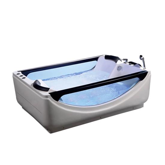 HS-B269 cheap freestanding bathtub large clear glass bathtub  HS-B2691