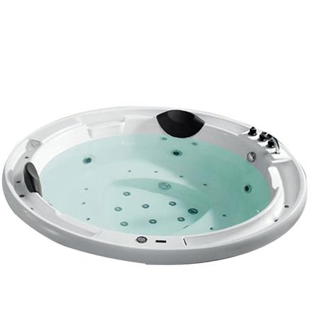 large size massage drop-in 2 person round massage bathtub in ce  HS-A9013