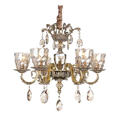 Hanse Modern Retro Style Glass LED Chandelier  HS-ART9091