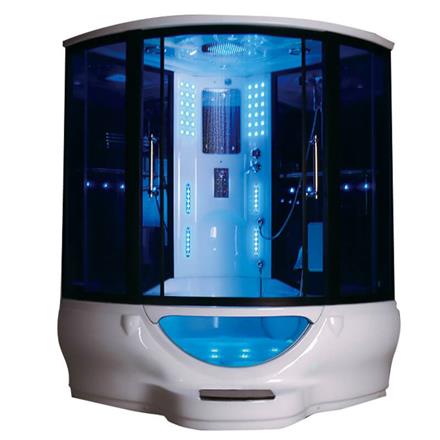 Best selling luxury jaccuzi shower tub combo bathtub steam room foshan  HS-SR022A06