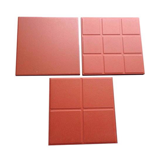 Brown Mpb-004 Handmade Antique Clay Terracotta Floor Tiles 300 x 300mm MPB-0049