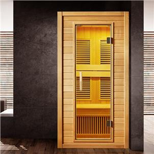 Mini Indoor Traditional Dry Heat One Person Infrared Sauna Room  HS-SR1604SR