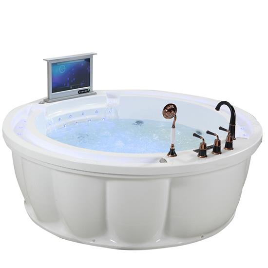 New Design Massage 3 Person Round Sitting Whirlpool Amp Bathtub  HS-A9181