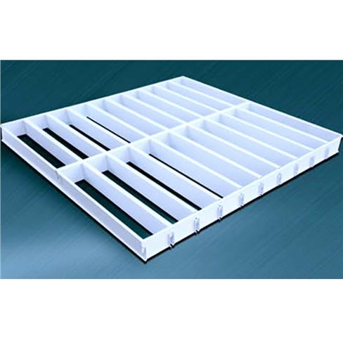 Luxurious Hotel New Deco Grid Suspended Ceiling Panel Moulding  HS-3136