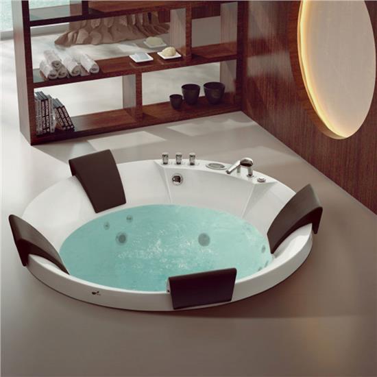 HS-B1606T round bathtub dimensions/ drop-in bathtub/ round bathtub shower  HS-B1606T2