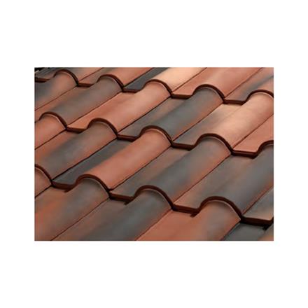 Orange Good Quality For Houses Cheap Ceramic Roofing Tile Price Customized Size 003-A132
