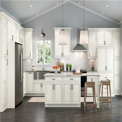 Brellin Glacier Gray Kitchen Cabinets | www.resnooze.com