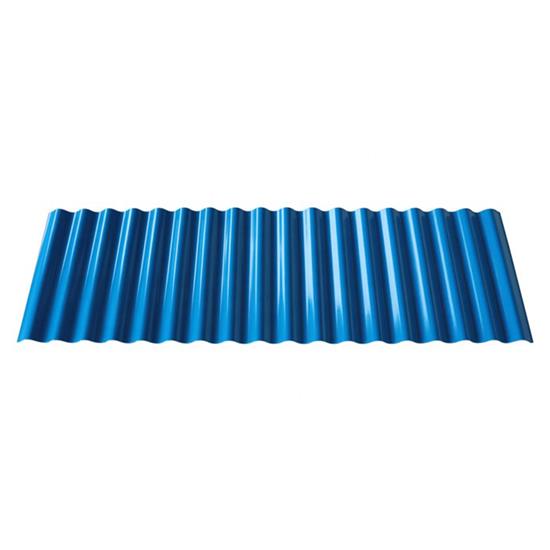 Blue Hot Sale Heat Protect Impact Resistance Long Span Currugated Insulated Resin Blue Roof Tiles Roofing Sheets Asa Customized Size ASAS-15