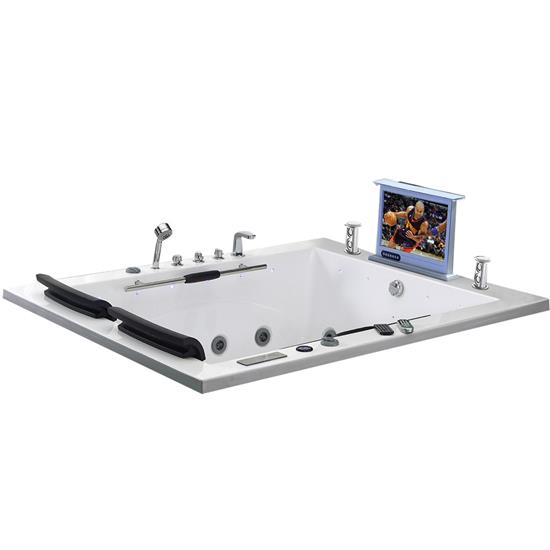 HS-B299A underground couple sex massage bath tub with tv dvd  HS-B299A