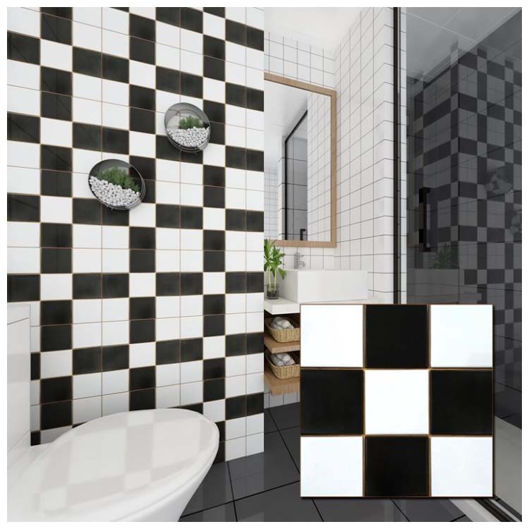 Black Polished Ceramic Tile