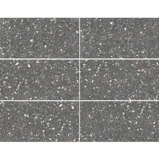 Dark Grey Glazed Porcelain Tile