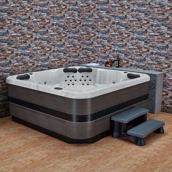 Cheap Freestanding Six Seats Indoor Jacuzzi SPA Hot Tub Outside