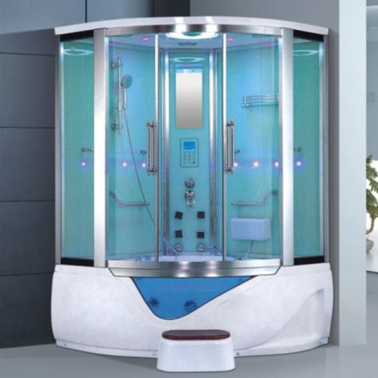 Modern Aqua Glass Door Steam Shower Enclosure Steam Room Price
