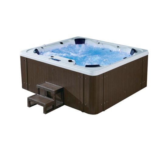 Tr Freestanding 7 Person Jacuzzi Outdoor Whirlpool Sex Body Massage Round Hot Tub SPA