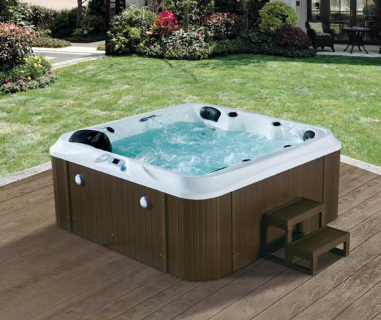 Grey PS Skirt Panel 5 Persons SPA Tub Outdoor Used