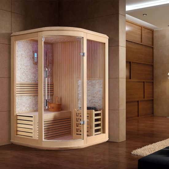 Tradition Style Russian 2 Person Dry Sauna Room