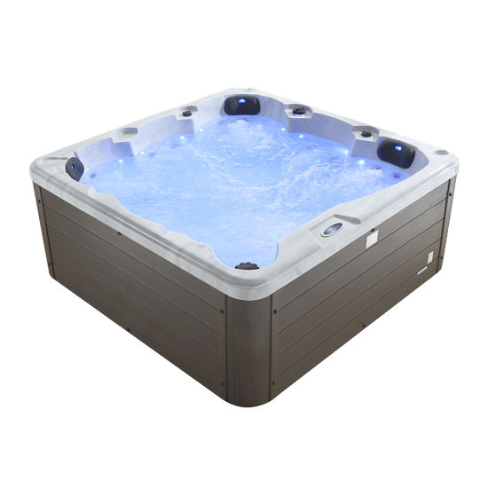 2X2m 6 Person Hot Tub Whirlpool Outdoor Freestanding SPA