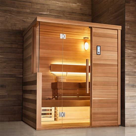 Home Use Luxury Finland Wood Sauna Shower Room Cheap