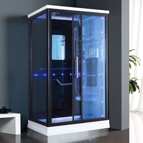 1200X900mm Simple Design LED Light Shower Room Steam Cabinet