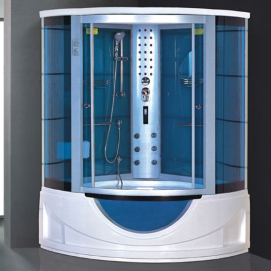 European Style One Person Acrylic Wet Steam Shower Room Design