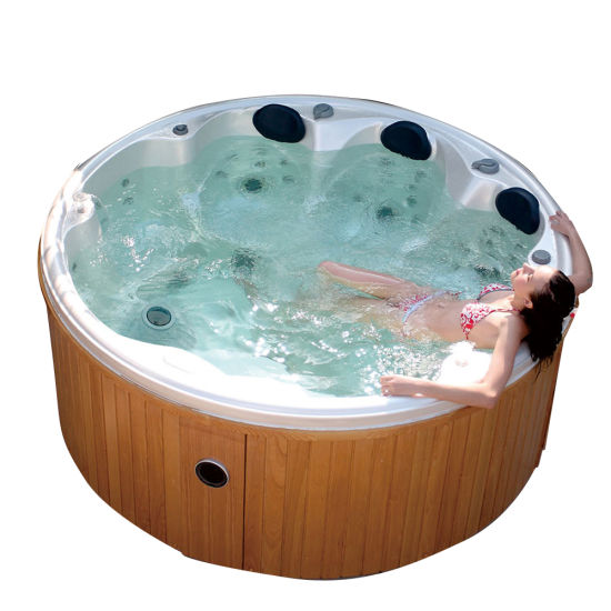 Hot Sale Six Person Redetub Body SPA Massage Bathtub Hot Tub