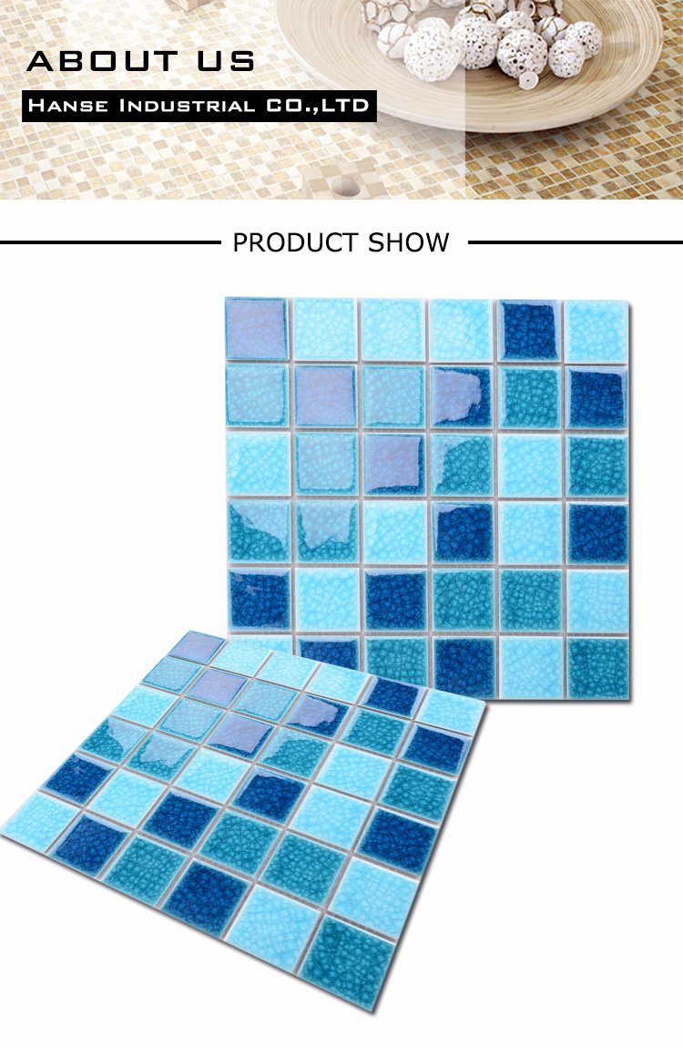 Bathroom Wall and Floor Decorative Ceramic Tiles Mosaics 300X300