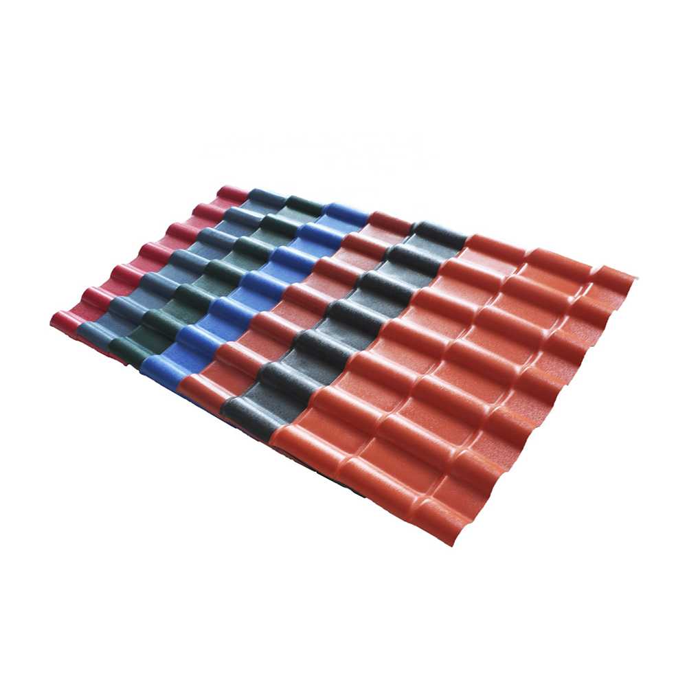 Brown Cheap Second Hand Roofing Materials Water Proofing Asa Roof Shingles Plastic Roofing Tiles